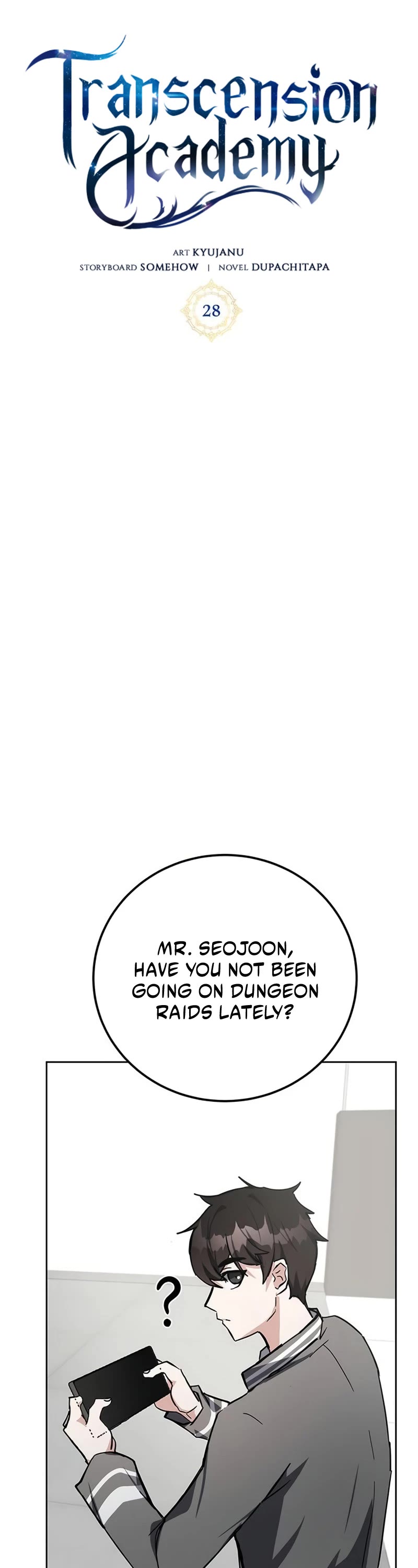 Transcension Academy Chapter 28 page 32 - Chapter 28