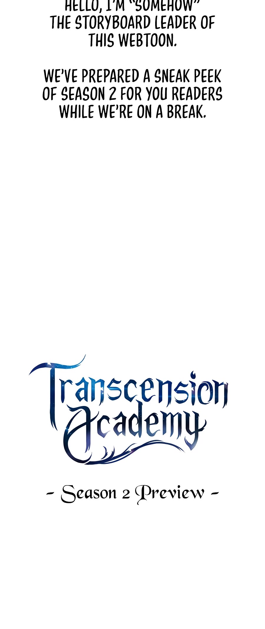 Transcension Academy Chapter 55 page 94 - Chapter 55: Season 1 End