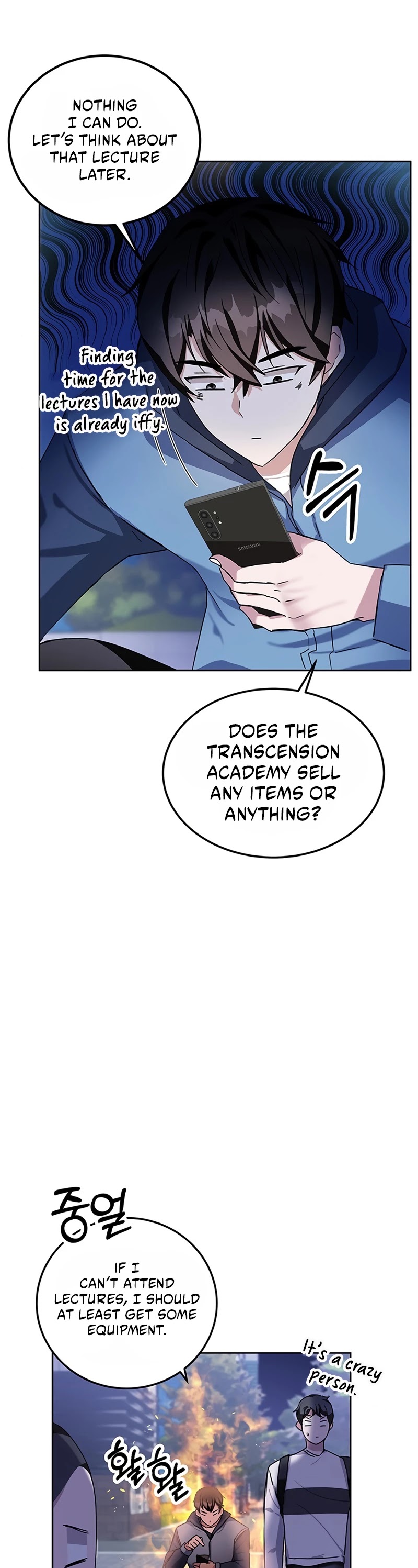 Transcension Academy Chapter 6 page 23 - Chapter 6