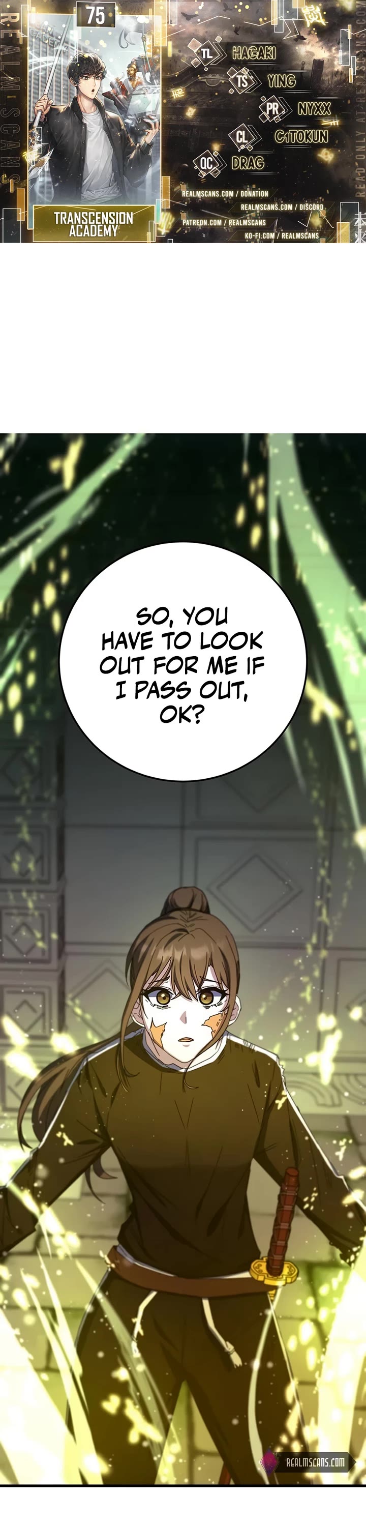 Transcension Academy Chapter 75 page 1 - Chapter 75