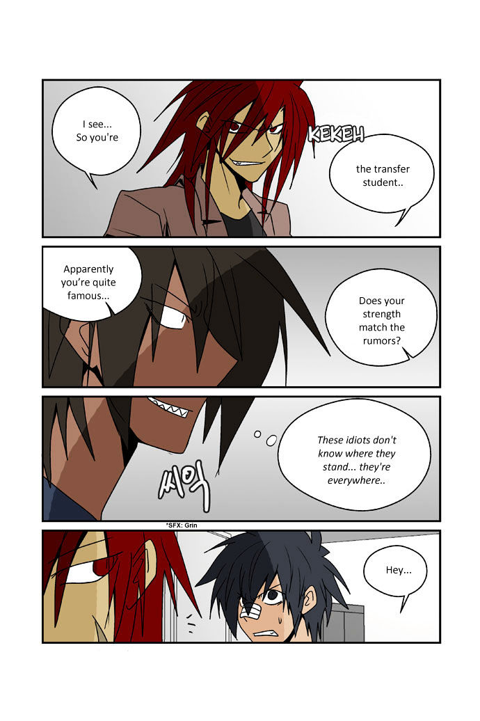 Transfer Student Storm Bringer Reboot Chapter 2 page 16 - Chapter 2