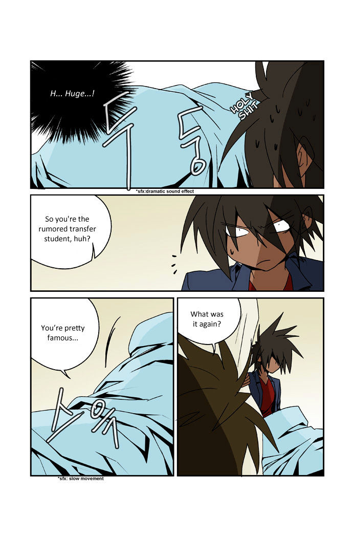 Transfer Student Storm Bringer Reboot Chapter 3 page 17 - Chapter 3