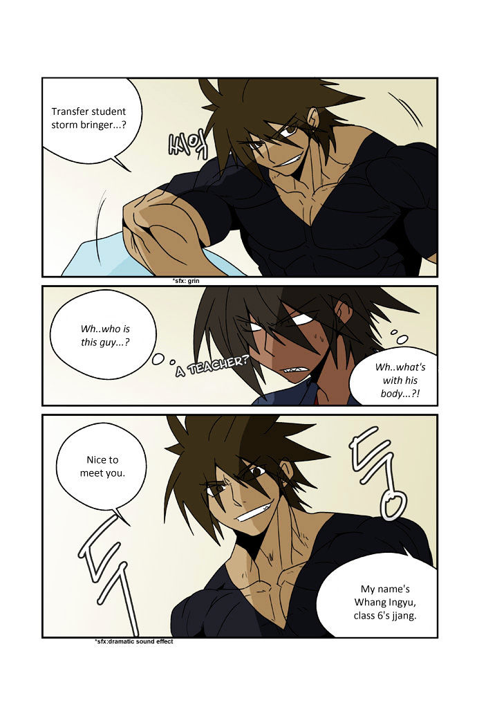 Transfer Student Storm Bringer Reboot Chapter 3 page 18 - Chapter 3