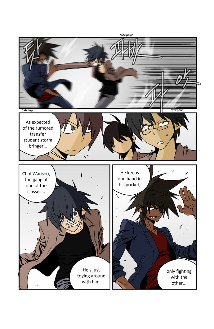 Transfer Student Storm Bringer Reboot Chapter 3 page 4 - Chapter 3