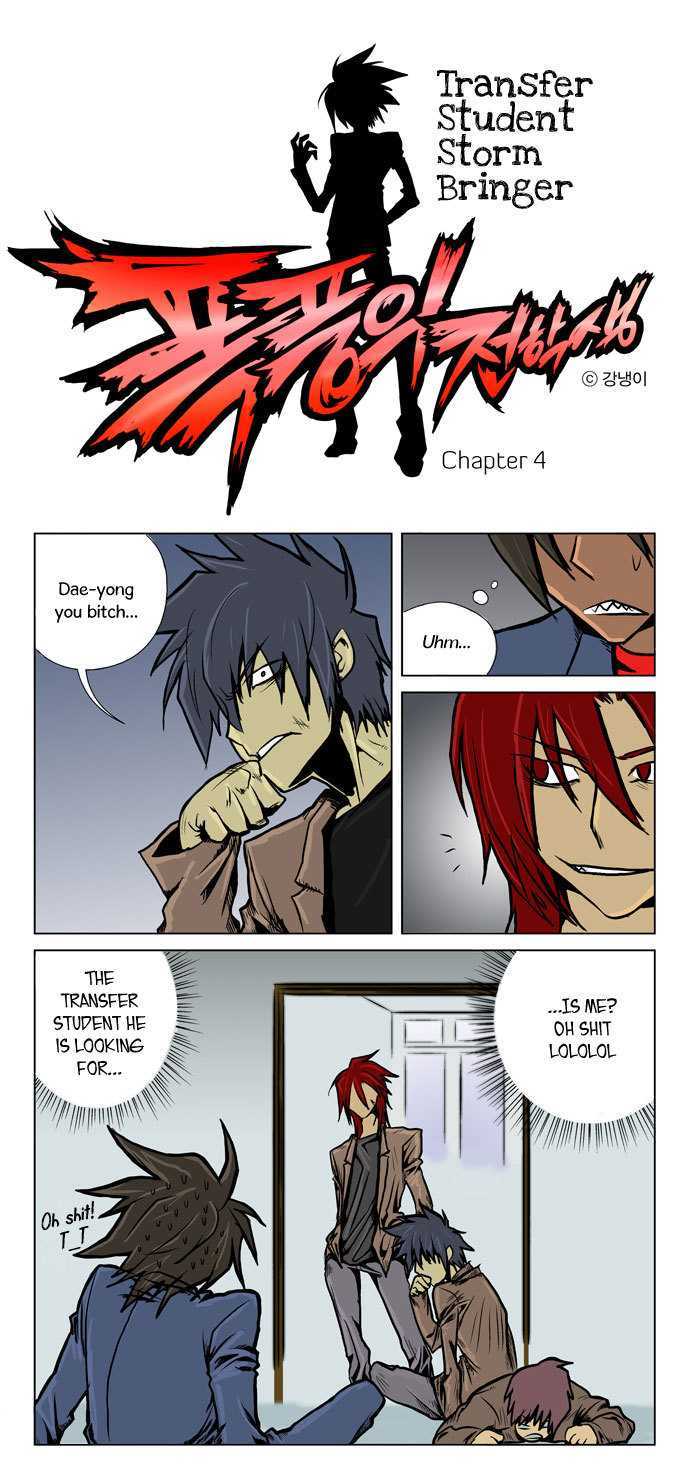 Transfer Student Storm Bringer Chapter 4 page 2 - Chapter 4