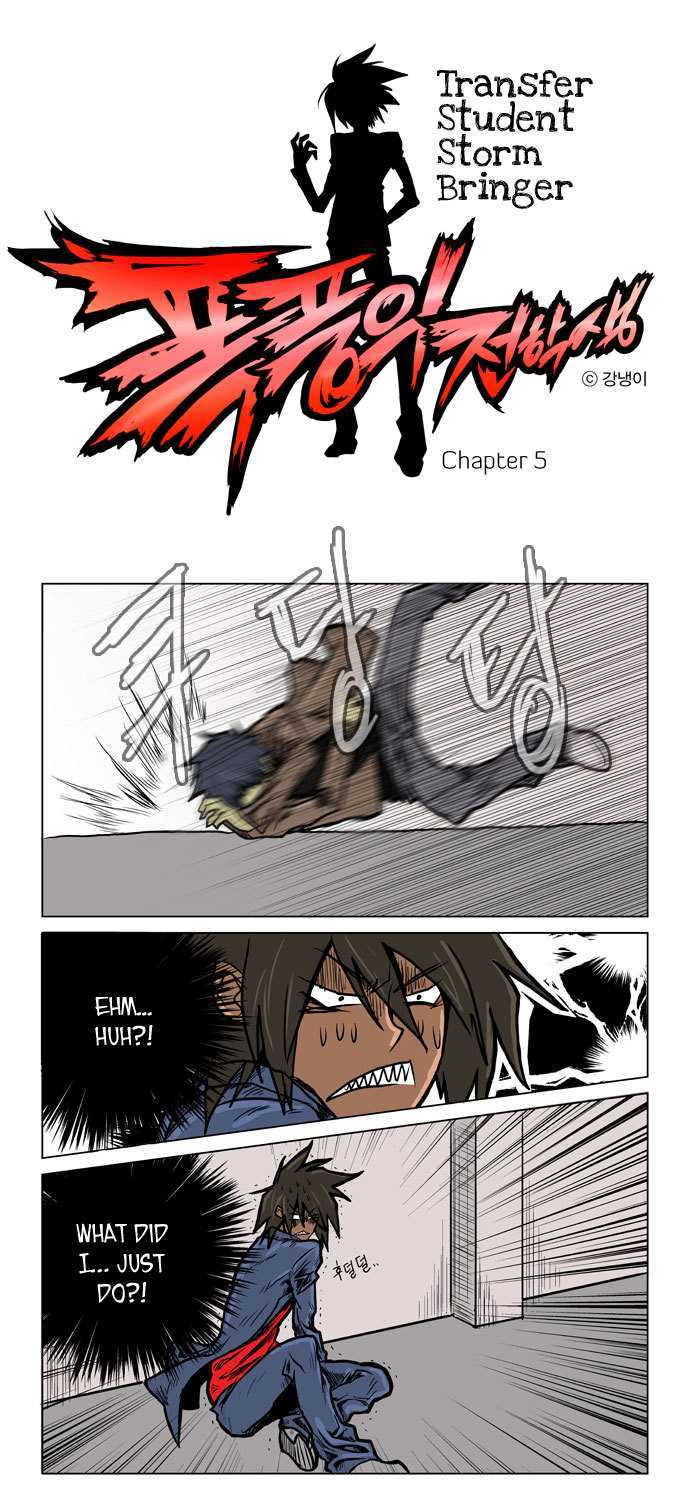 Transfer Student Storm Bringer Chapter 5 page 2 - Chapter 5