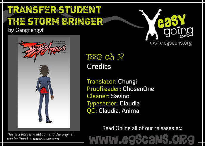 Transfer Student Storm Bringer Chapter 57 page 1 - Chapter 57