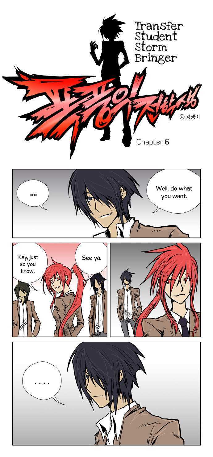 Transfer Student Storm Bringer Chapter 6 page 3 - Chapter 6