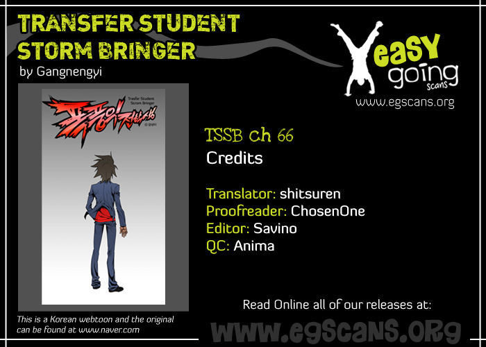 Transfer Student Storm Bringer Chapter 66 page 1 - Chapter 66