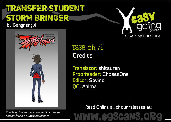 Transfer Student Storm Bringer Chapter 71 page 2 - Chapter 71