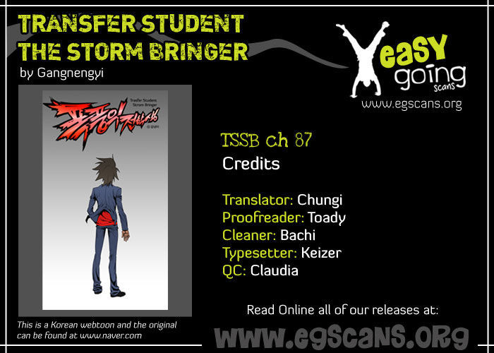 Transfer Student Storm Bringer Chapter 87 page 18 - Chapter 87