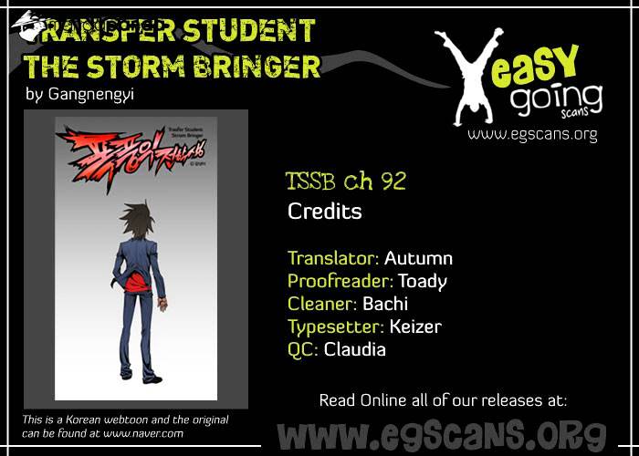 Transfer Student Storm Bringer Chapter 92 page 1 - Chapter 92 : END