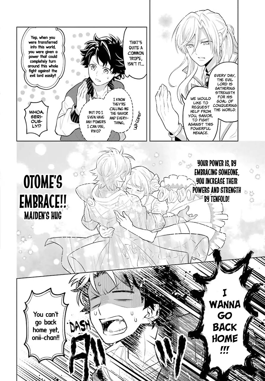 Transferred to another world, but I'm saving the world of an Otome game!? Chapter 0.1 page 8 - Chapter 0.1: Captain of the Knights and Me
