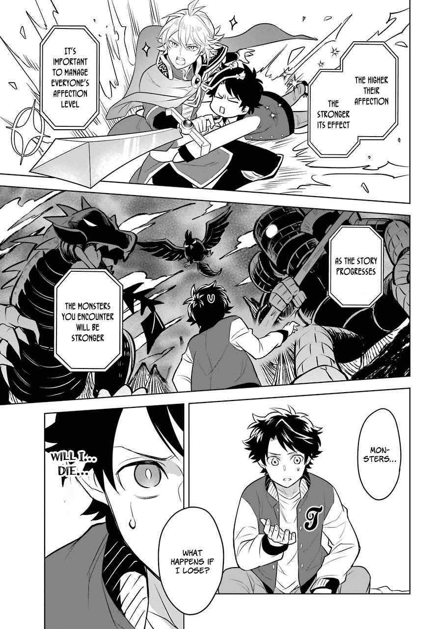 Transferred to another world, but I'm saving the world of an Otome game!? Chapter 1 page 36 - Chapter 1: The Imperial Court Magician and Me?!