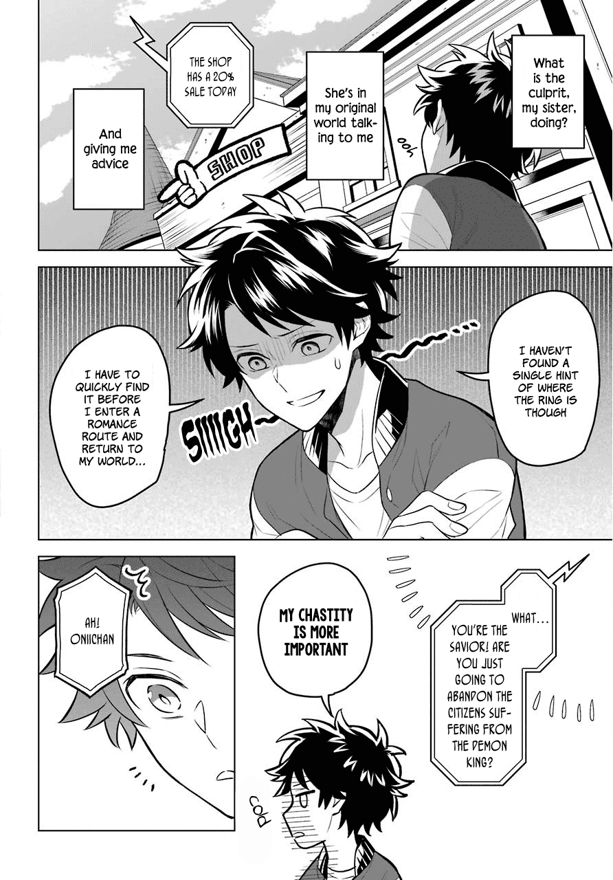 Transferred to another world, but I'm saving the world of an Otome game!? Chapter 1 page 7 - Chapter 1: The Imperial Court Magician and Me?!
