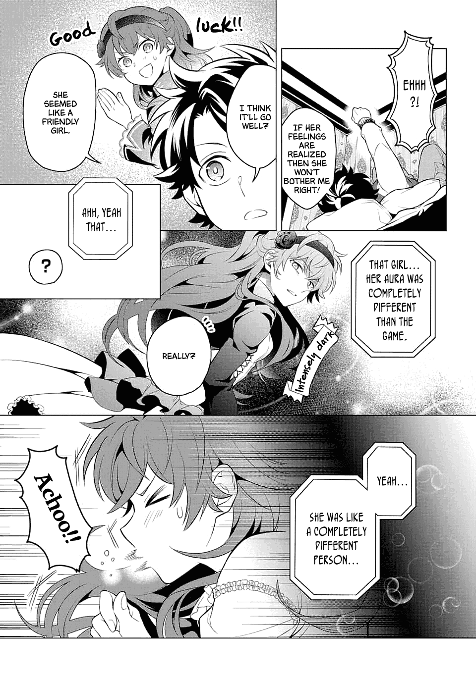 Transferred to another world, but I'm saving the world of an Otome game!? Chapter 10 page 11 - Chapter 10: The Villainess and Me?!