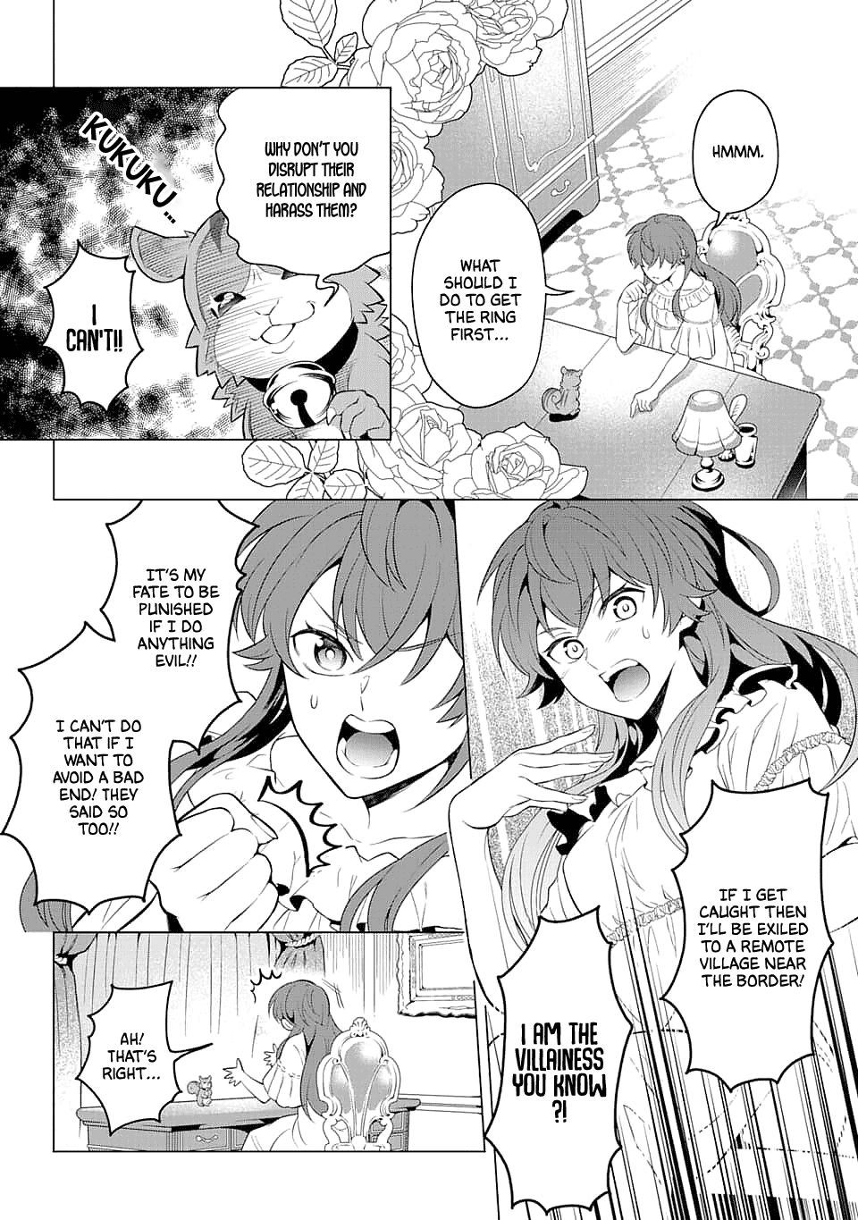 Transferred to another world, but I'm saving the world of an Otome game!? Chapter 10 page 12 - Chapter 10: The Villainess and Me?!