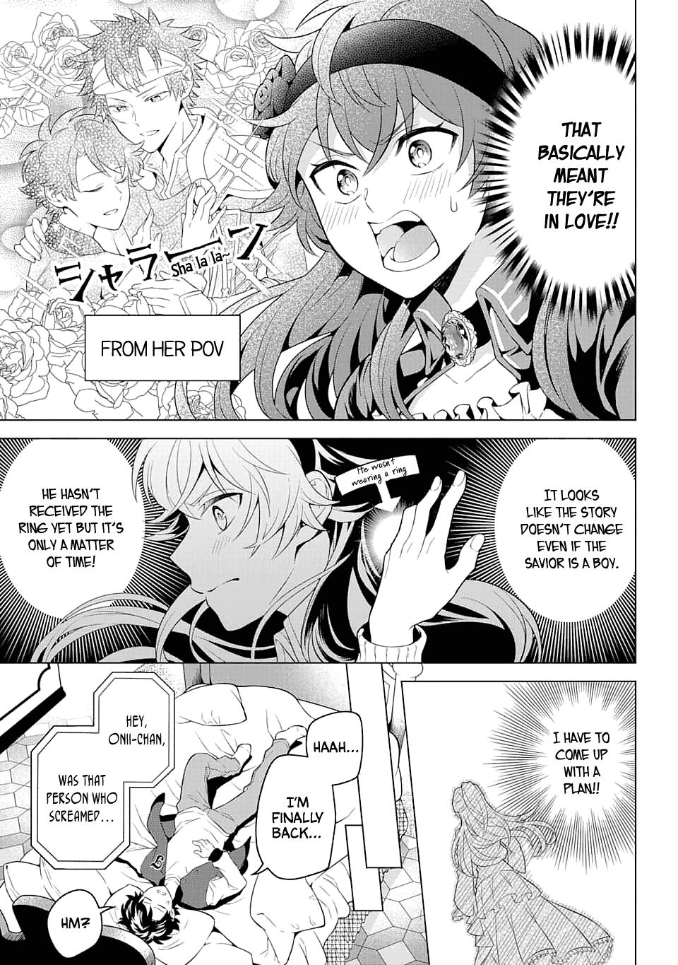 Transferred to another world, but I'm saving the world of an Otome game!? Chapter 10 page 7 - Chapter 10: The Villainess and Me?!