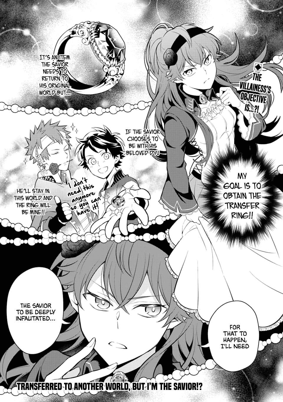Transferred to another world, but I'm saving the world of an Otome game!? Chapter 11 page 1 - Chapter 11: The Villainess’s Scheme and me?!
