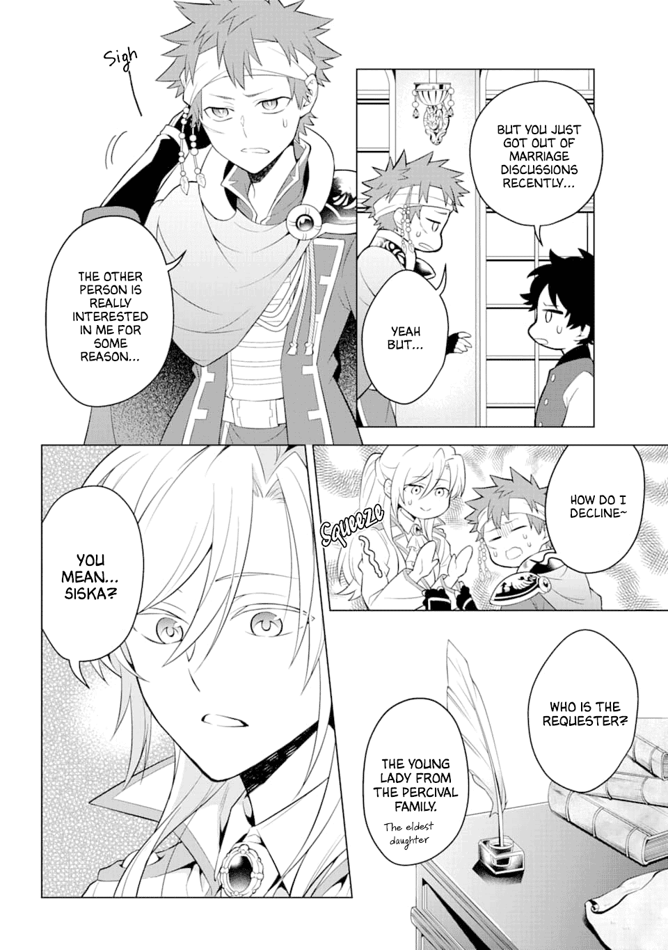 Transferred to another world, but I'm saving the world of an Otome game!? Chapter 11 page 14 - Chapter 11: The Villainess’s Scheme and me?!