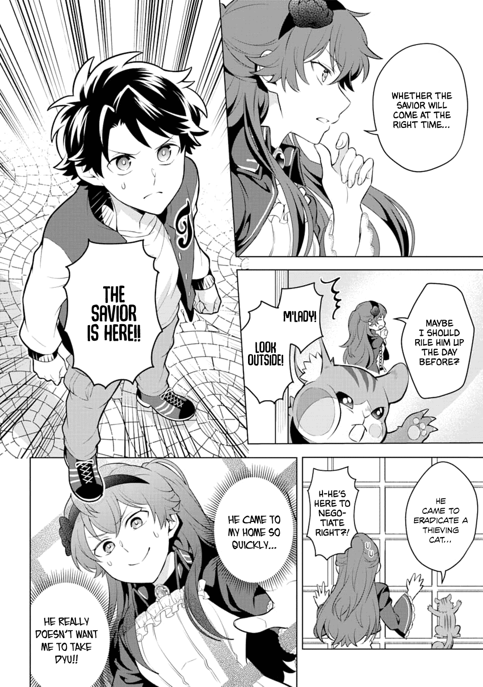 Transferred to another world, but I'm saving the world of an Otome game!? Chapter 11 page 18 - Chapter 11: The Villainess’s Scheme and me?!