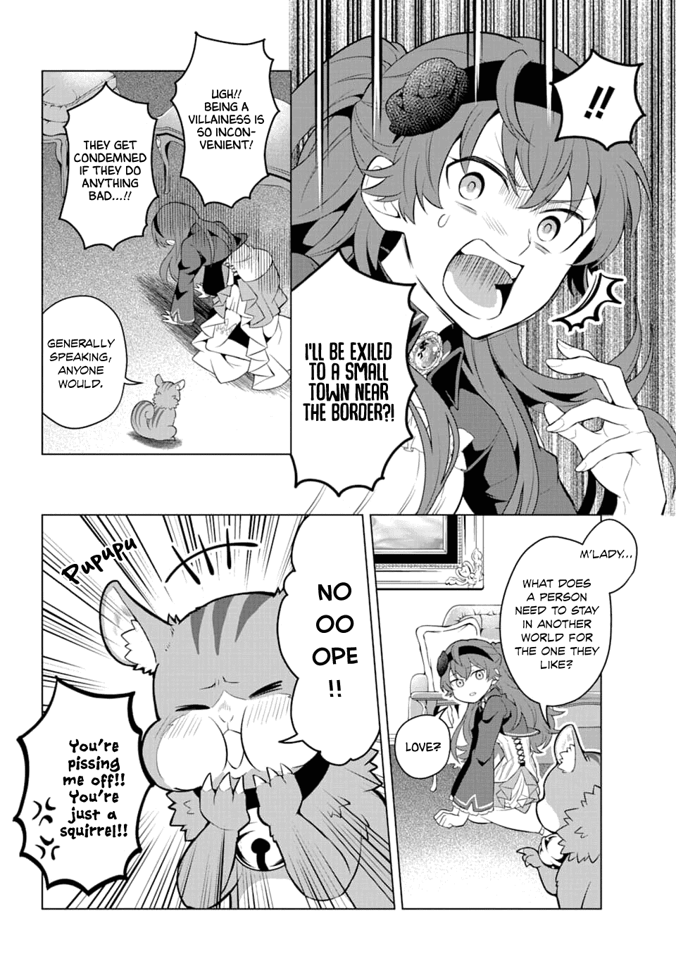 Transferred to another world, but I'm saving the world of an Otome game!? Chapter 11 page 4 - Chapter 11: The Villainess’s Scheme and me?!