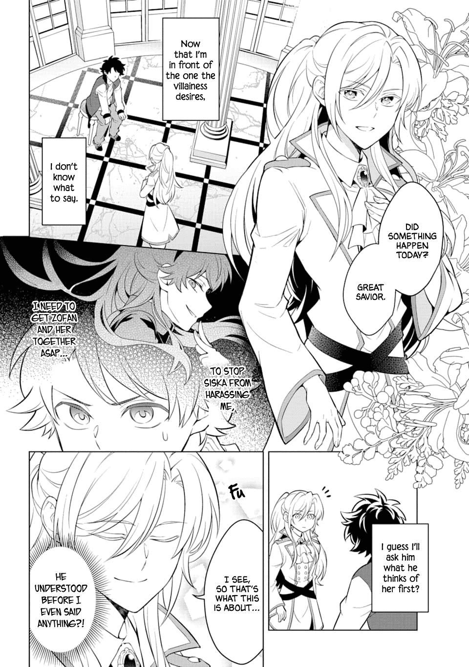 Transferred to another world, but I'm saving the world of an Otome game!? Chapter 11 page 8 - Chapter 11: The Villainess’s Scheme and me?!