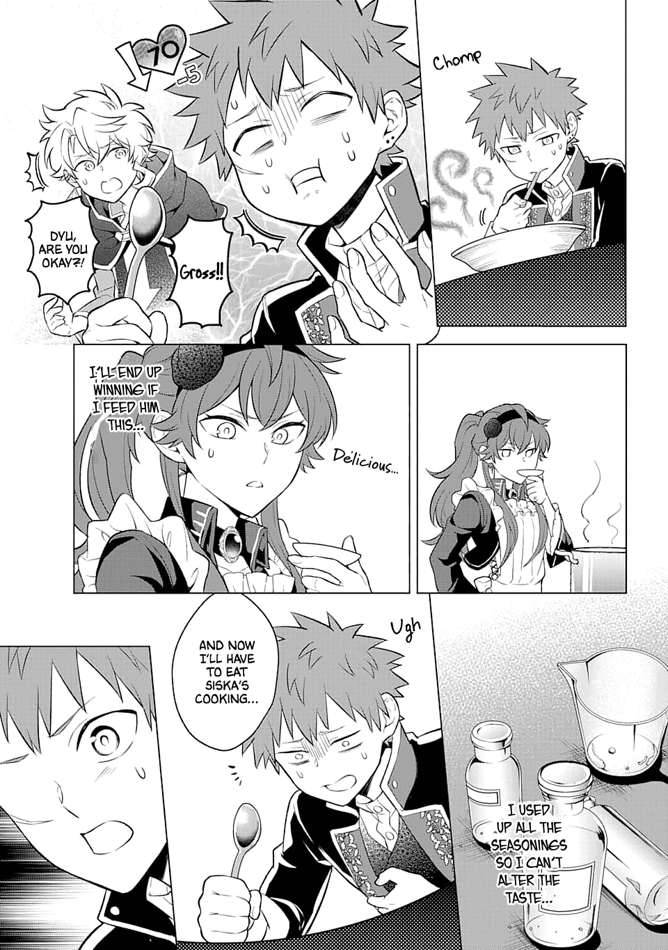 Transferred to another world, but I'm saving the world of an Otome game!? Chapter 12 page 17 - Chapter 12: The Villainess's Marriage Interview and Me?!
