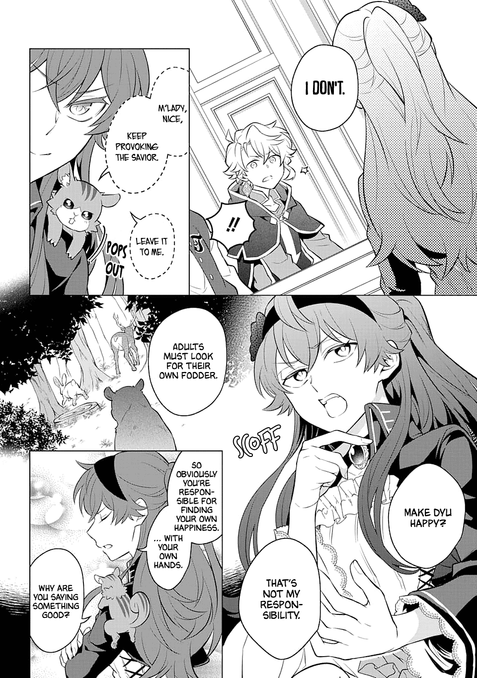 Transferred to another world, but I'm saving the world of an Otome game!? Chapter 12 page 6 - Chapter 12: The Villainess's Marriage Interview and Me?!