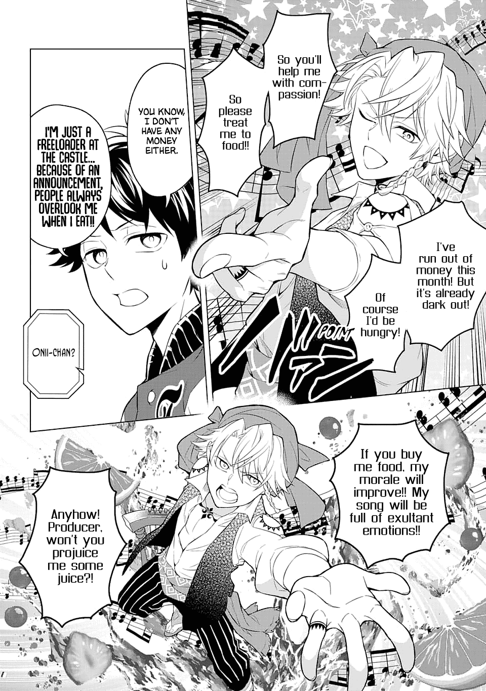 Transferred to another world, but I'm saving the world of an Otome game!? Chapter 13 page 20 - Chapter 13: The Minstrel and Me?!