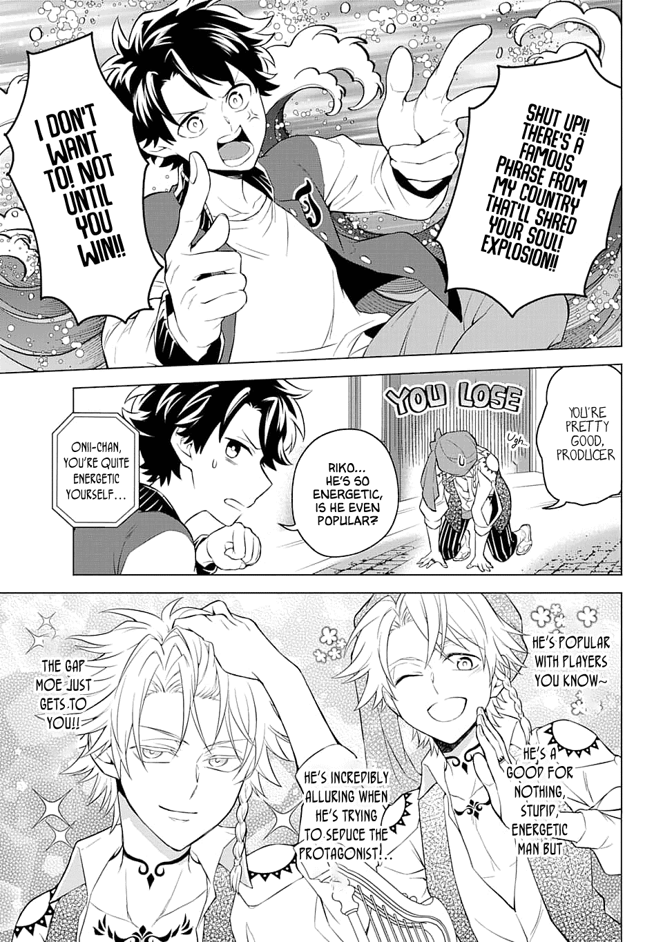 Transferred to another world, but I'm saving the world of an Otome game!? Chapter 13 page 21 - Chapter 13: The Minstrel and Me?!