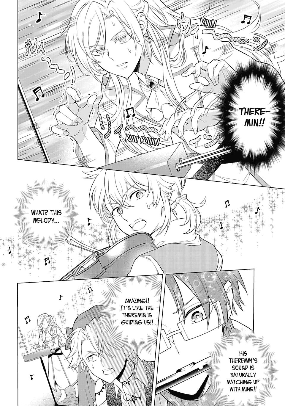 Transferred to another world, but I'm saving the world of an Otome game!? Chapter 13 page 24 - Chapter 13: The Minstrel and Me?!