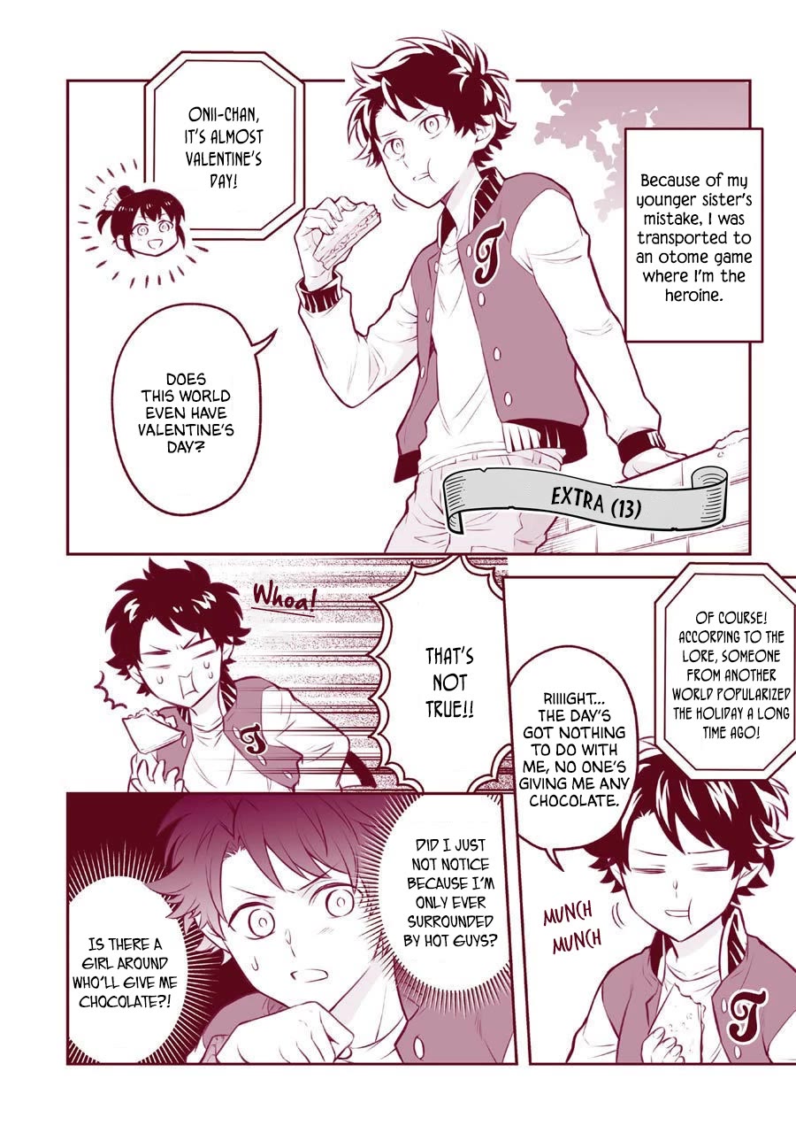 Transferred to another world, but I'm saving the world of an Otome game!? Chapter 14.5 page 21 - Chapter 14.5: Extras