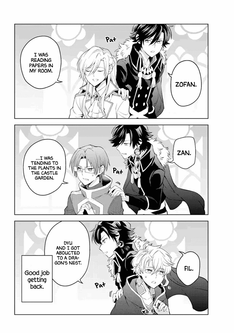 Transferred to another world, but I'm saving the world of an Otome game!? Chapter 14 page 12 - Chapter 14: Detective King and Me?!