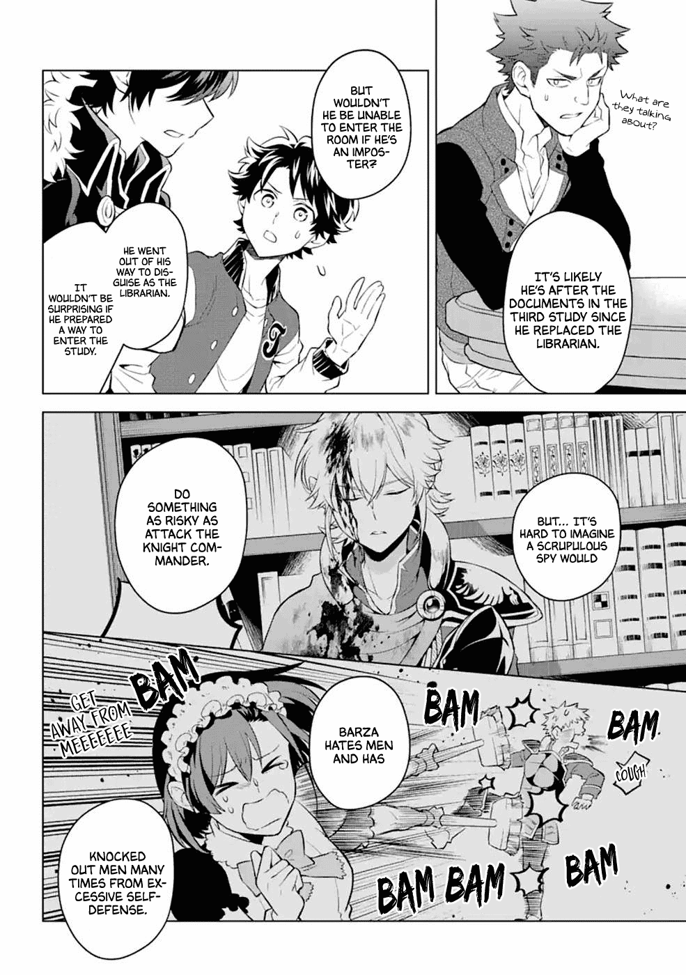 Transferred to another world, but I'm saving the world of an Otome game!? Chapter 14 page 16 - Chapter 14: Detective King and Me?!