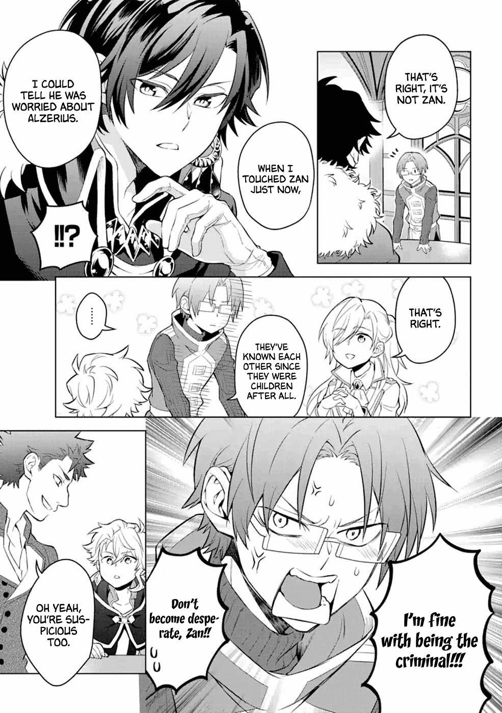 Transferred to another world, but I'm saving the world of an Otome game!? Chapter 14 page 19 - Chapter 14: Detective King and Me?!