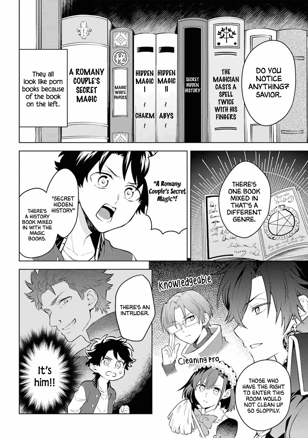 Transferred to another world, but I'm saving the world of an Otome game!? Chapter 14 page 22 - Chapter 14: Detective King and Me?!