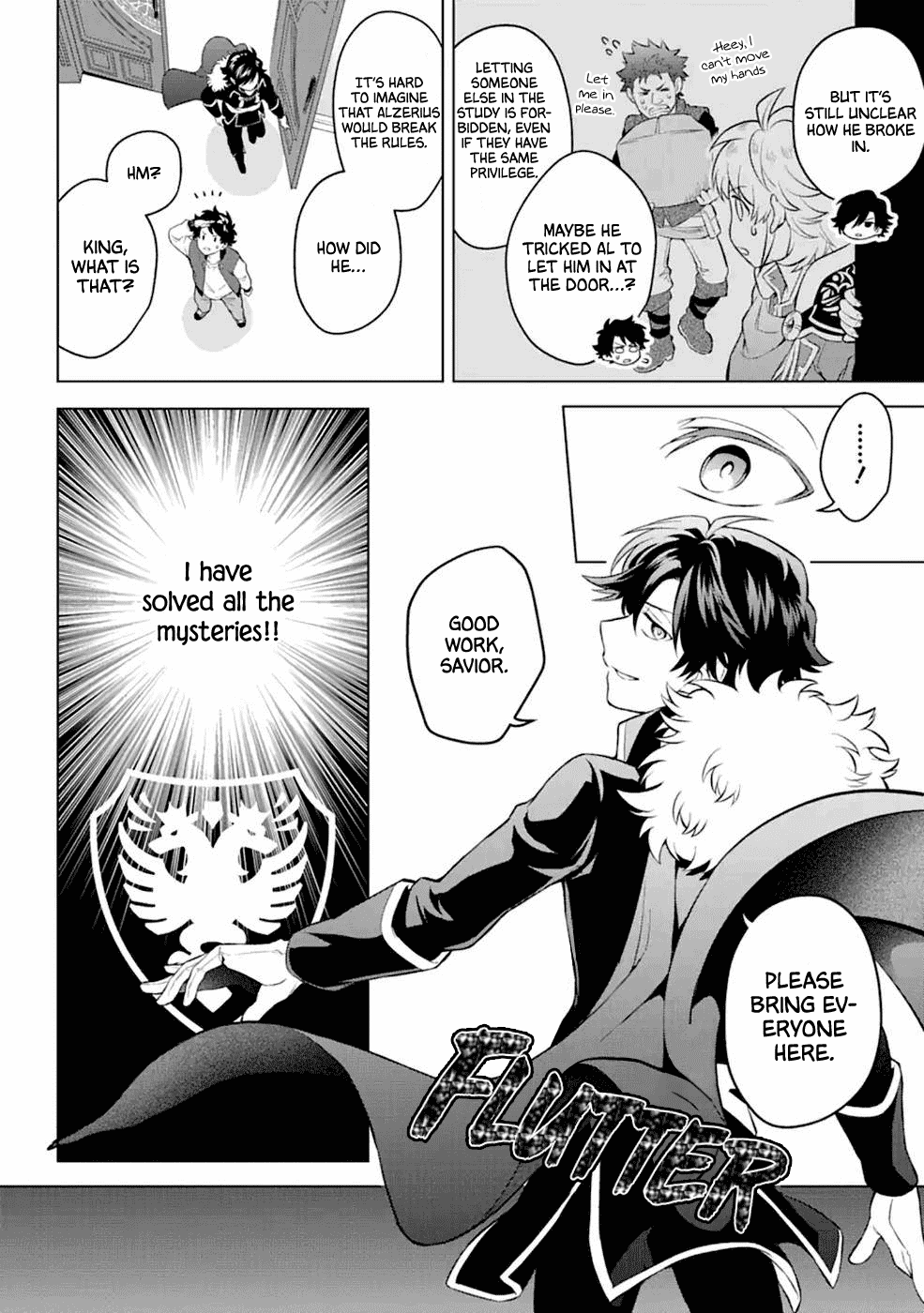 Transferred to another world, but I'm saving the world of an Otome game!? Chapter 14 page 24 - Chapter 14: Detective King and Me?!