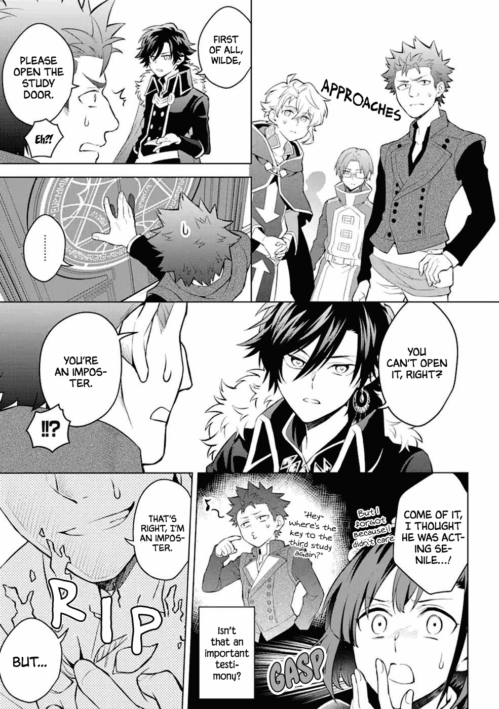 Transferred to another world, but I'm saving the world of an Otome game!? Chapter 14 page 25 - Chapter 14: Detective King and Me?!