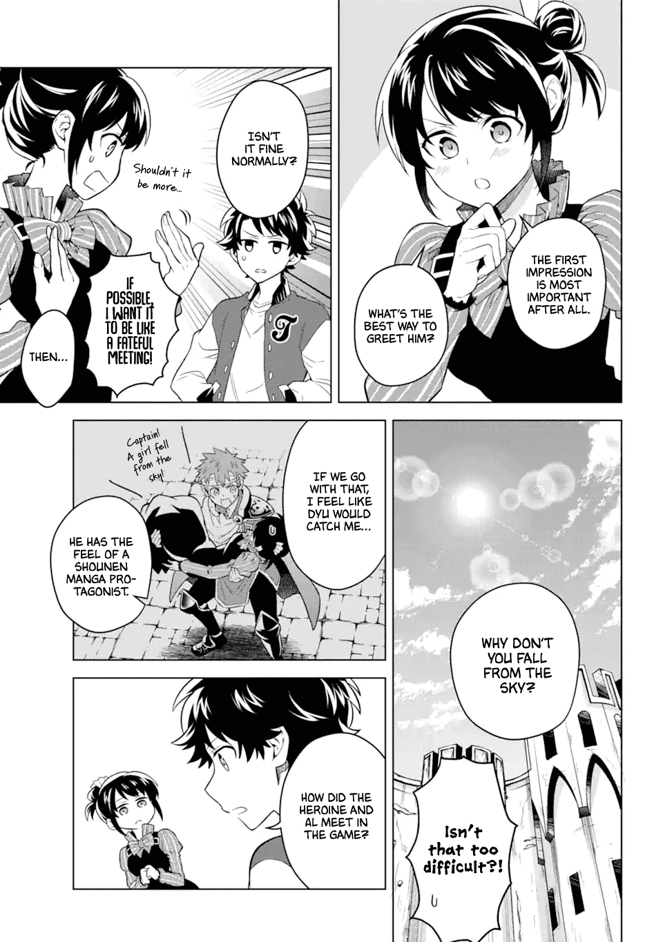 Transferred to another world, but I'm saving the world of an Otome game!? Chapter 15 page 14 - Chapter 15: The Culprit and Me?!