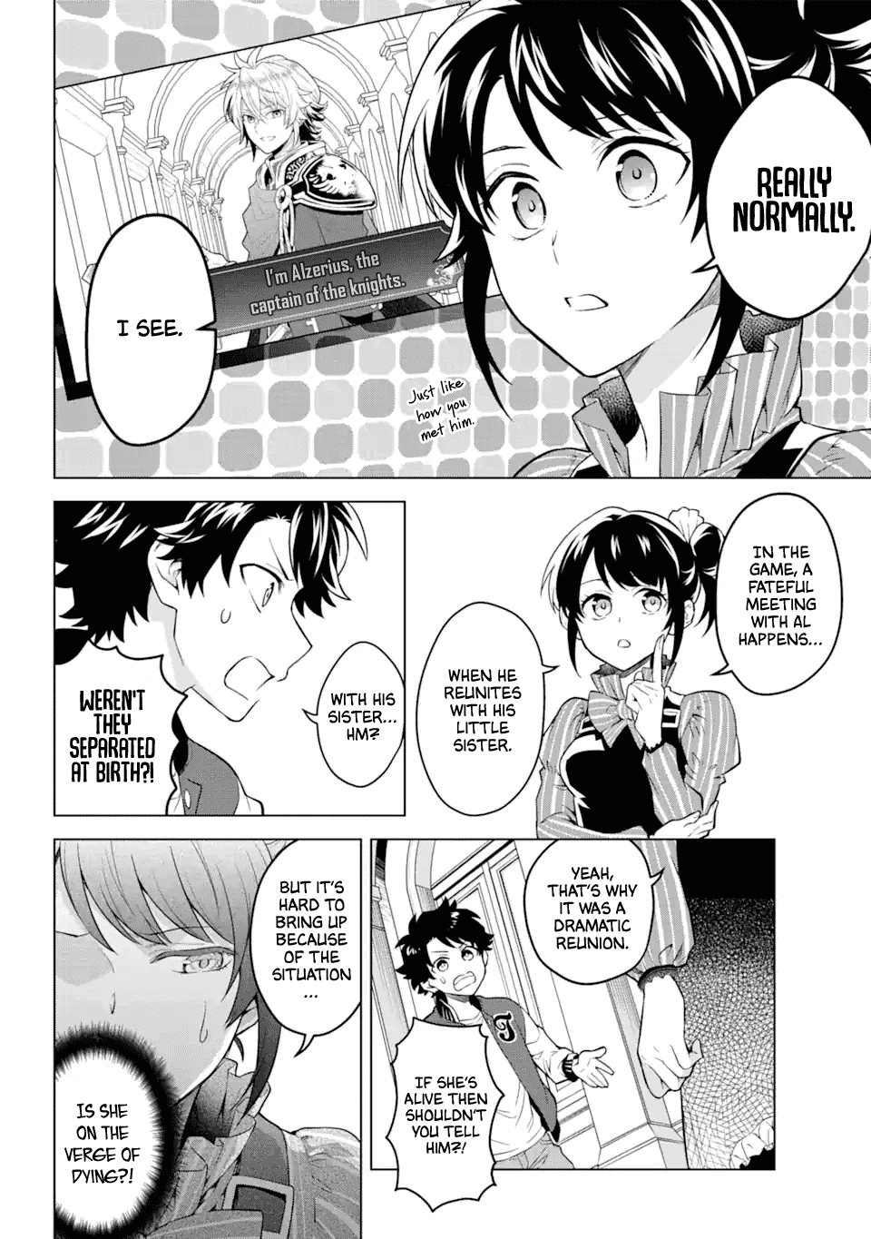 Transferred to another world, but I'm saving the world of an Otome game!? Chapter 15 page 15 - Chapter 15: The Culprit and Me?!