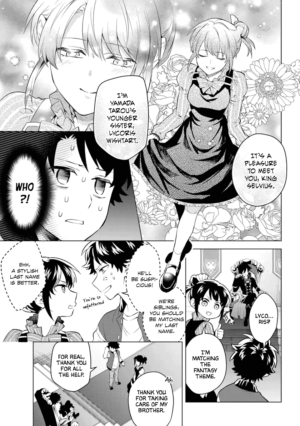 Transferred to another world, but I'm saving the world of an Otome game!? Chapter 15 page 8 - Chapter 15: The Culprit and Me?!