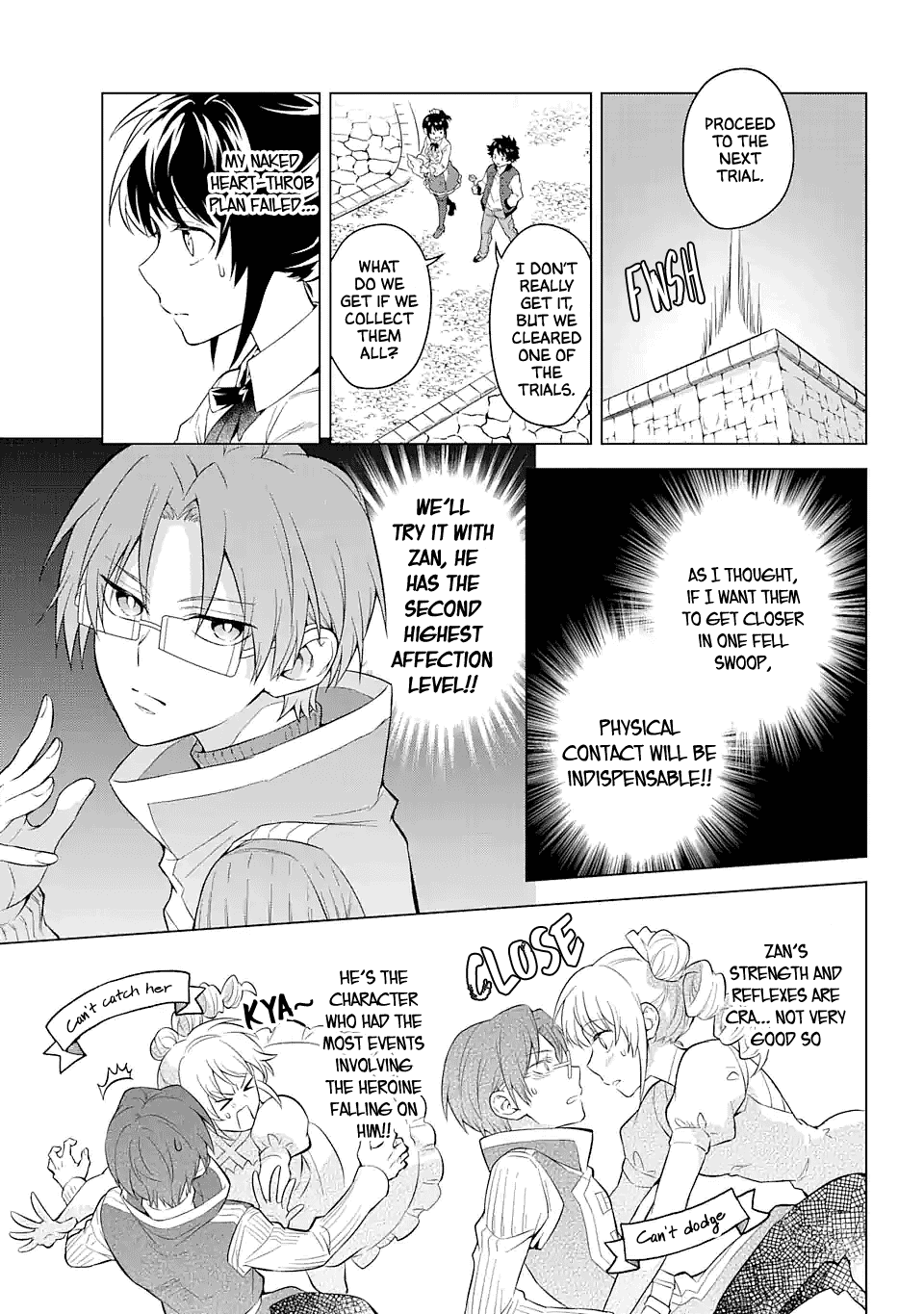 Transferred to another world, but I'm saving the world of an Otome game!? Chapter 16 page 11 - Chapter 16: The Seven Trials and me?!
