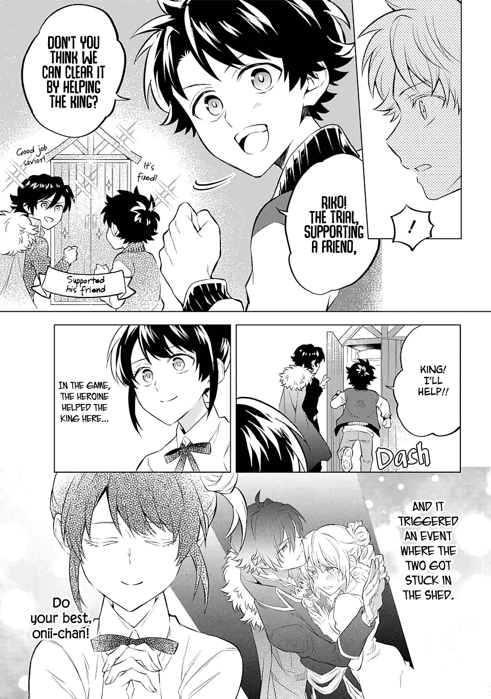 Transferred to another world, but I'm saving the world of an Otome game!? Chapter 16 page 21 - Chapter 16: The Seven Trials and me?!