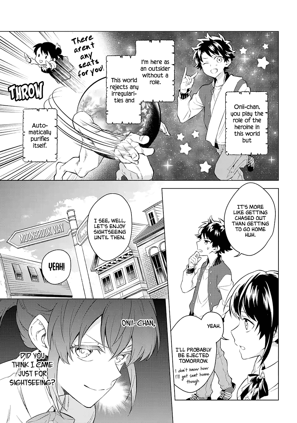 Transferred to another world, but I'm saving the world of an Otome game!? Chapter 16 page 5 - Chapter 16: The Seven Trials and me?!