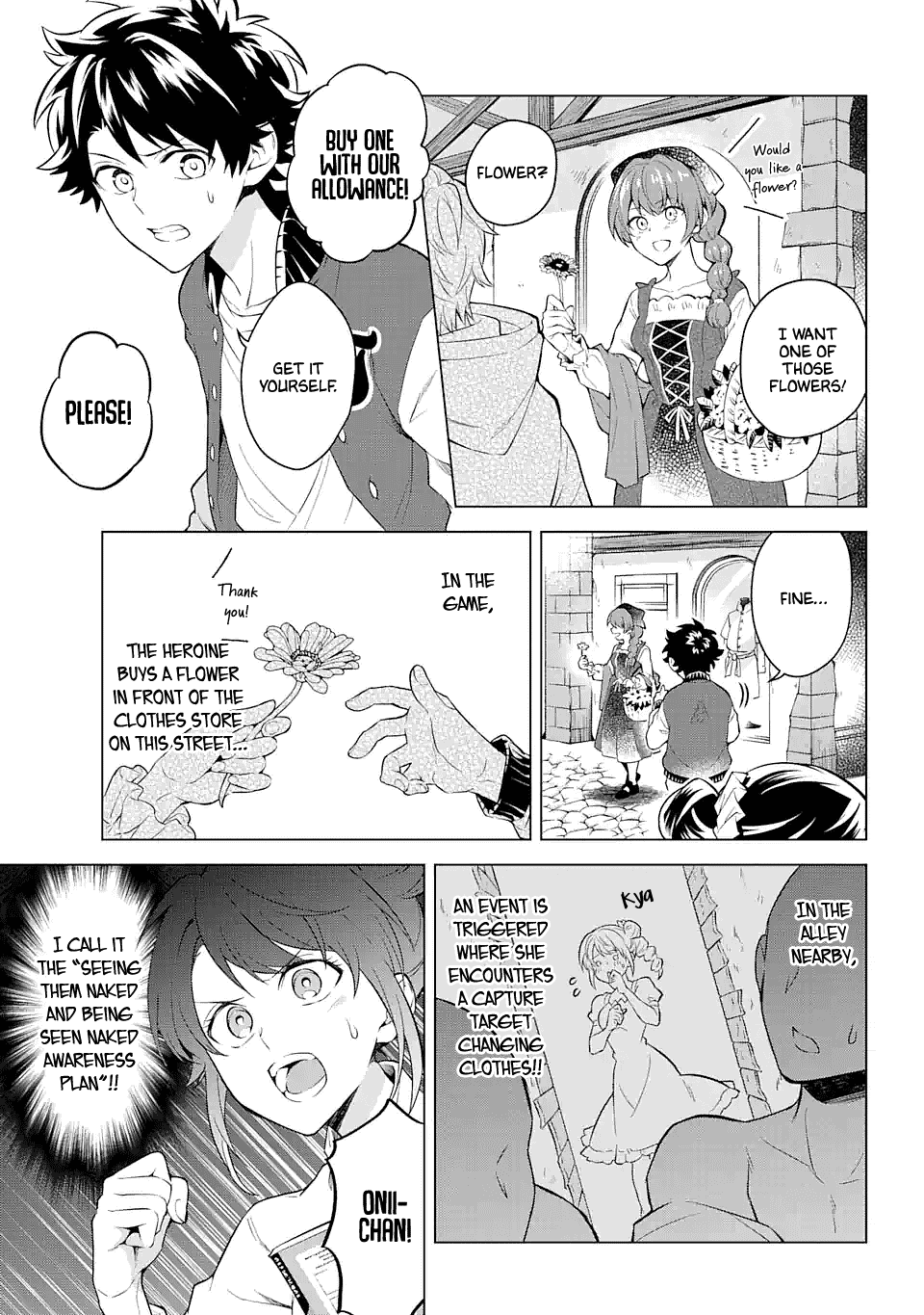 Transferred to another world, but I'm saving the world of an Otome game!? Chapter 16 page 7 - Chapter 16: The Seven Trials and me?!