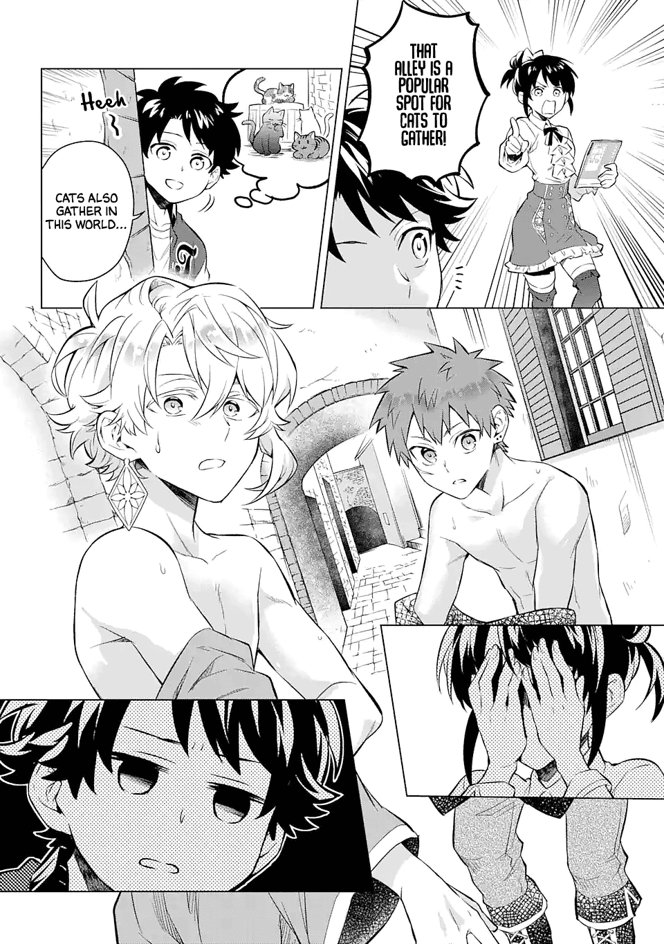 Transferred to another world, but I'm saving the world of an Otome game!? Chapter 16 page 8 - Chapter 16: The Seven Trials and me?!