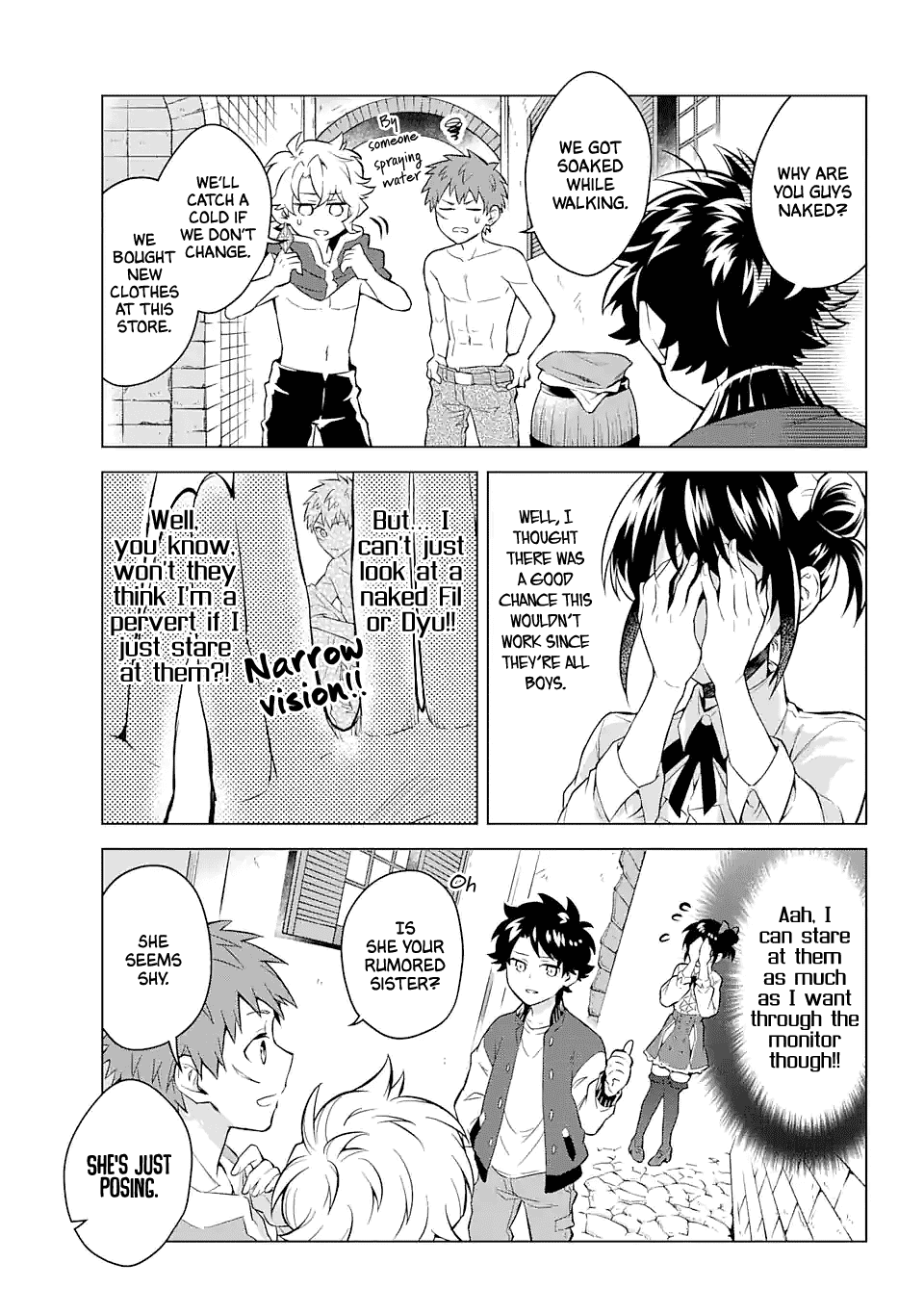 Transferred to another world, but I'm saving the world of an Otome game!? Chapter 16 page 9 - Chapter 16: The Seven Trials and me?!