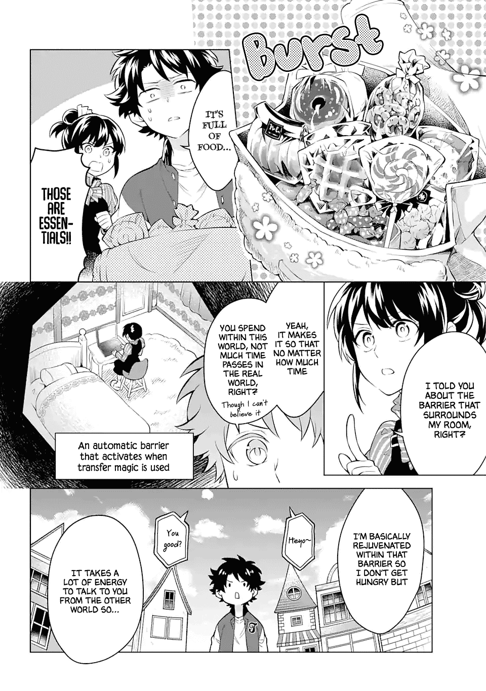 Transferred to another world, but I'm saving the world of an Otome game!? Chapter 17 page 3 - Chapter 17: Riko does to me and?!