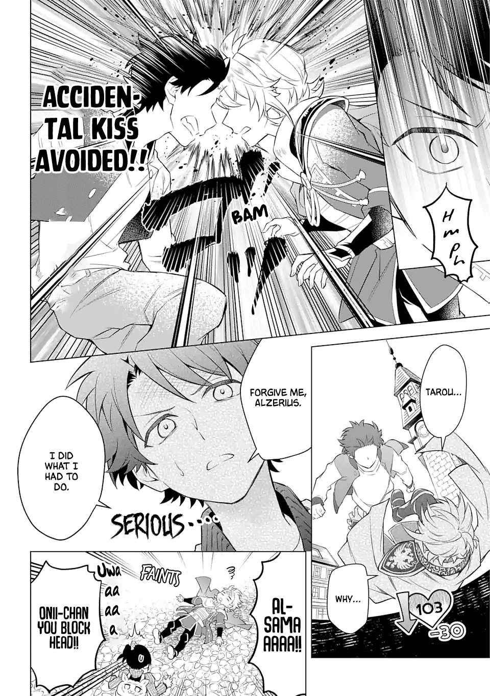 Transferred to another world, but I'm saving the world of an Otome game!? Chapter 18 page 10 - Chapter 18: Al’s little sis and my little sis!?